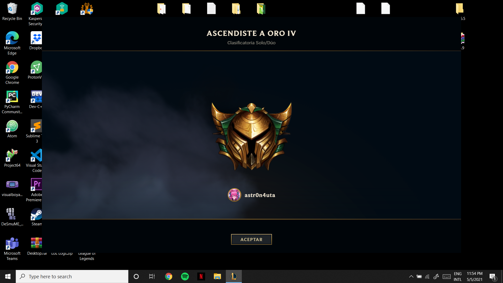 el lol y asi 17